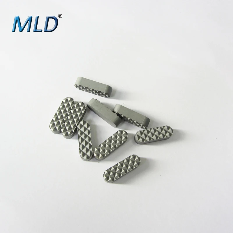 Customized solid carbide jaw clamping insert carbide gripping pads for chuck jaw