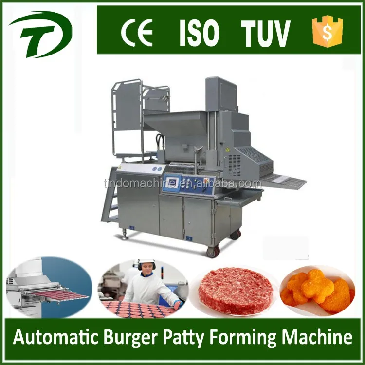 
automatic chicken hamburger meat patty making machine for sale 