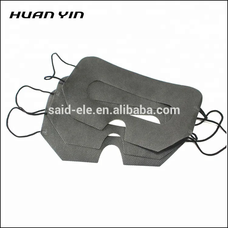 Disposable VR sanitary eye mask 100 pcs hygiene face cover custom logo for 3D vive
