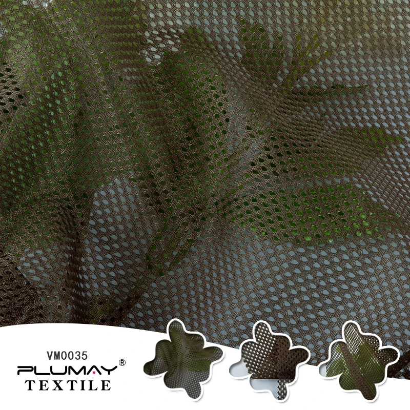 classic sport clothes lining mesh fabric high quality polyester Inelastic fabric plain dyed multifunction sewing fabric