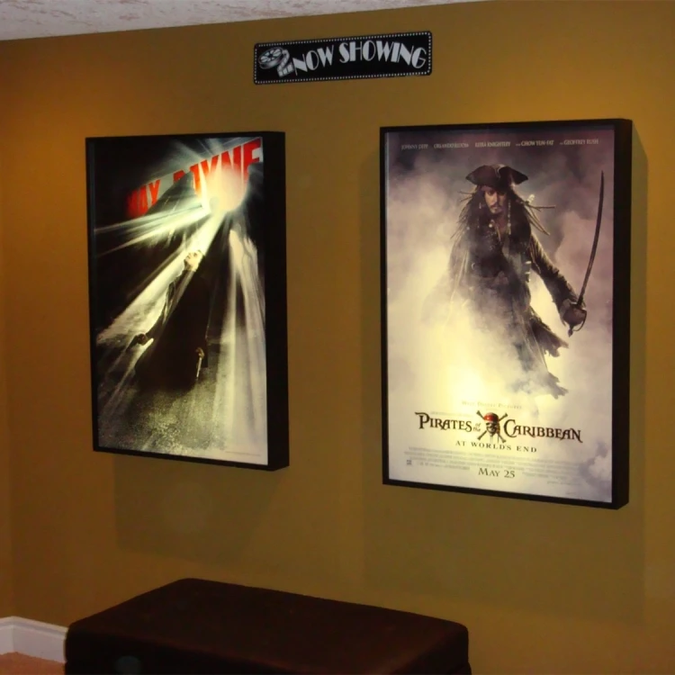 Led Back light Poster Frame Wall Light Box Fabric Advertising Wall Light Box