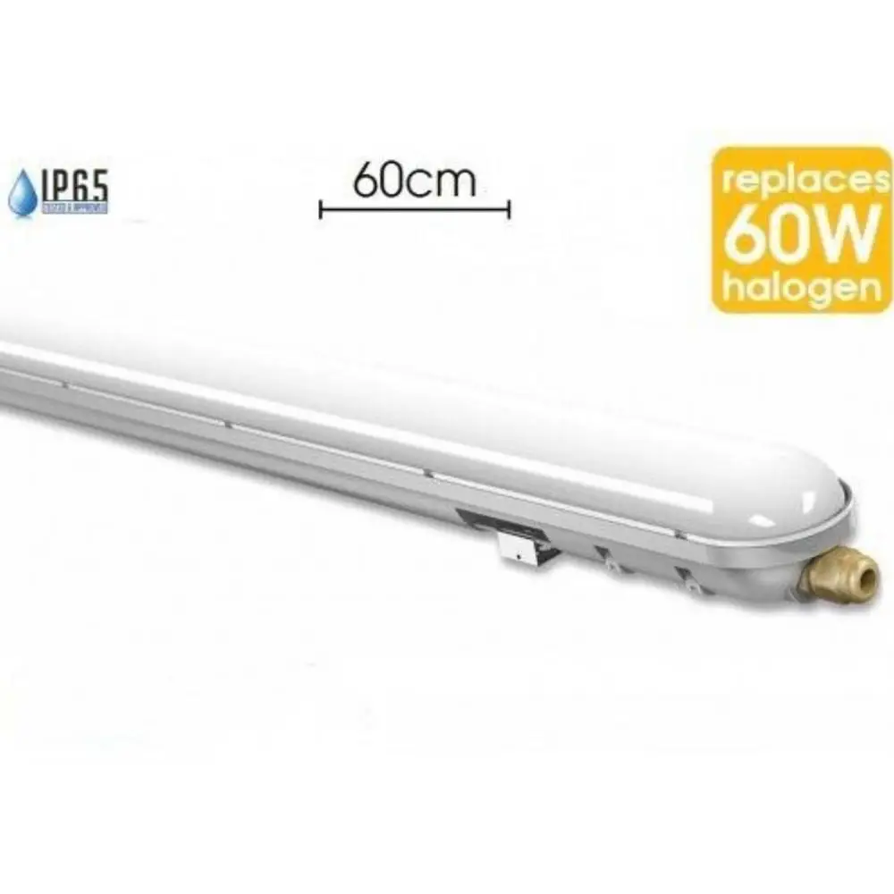 Светодиодная Тройная Водонепроницаемая световая полоса для очистки, Пыленепроницаемая и влагостойкая подсветка для мастерской, наружный дневной свет