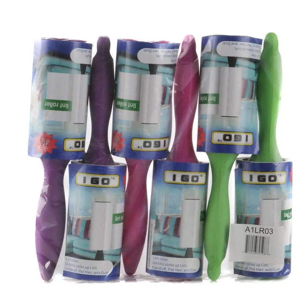 Pet Cat Dog Hair Dust Dirt Fluff Romover Cloth Home Adhesive Lint Roller