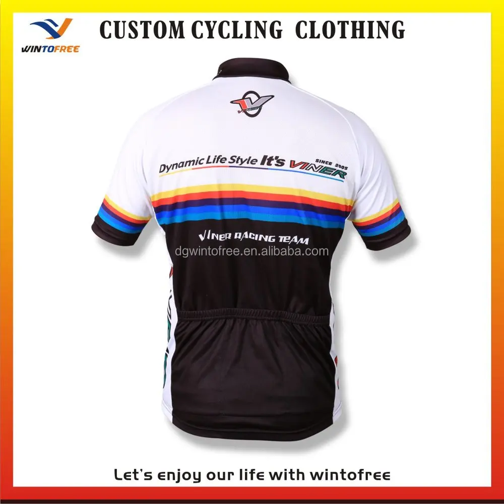 
OEM Cycling jersey Custom Made full Sublimation printing by ITALY ink sportswear arm sleeves 