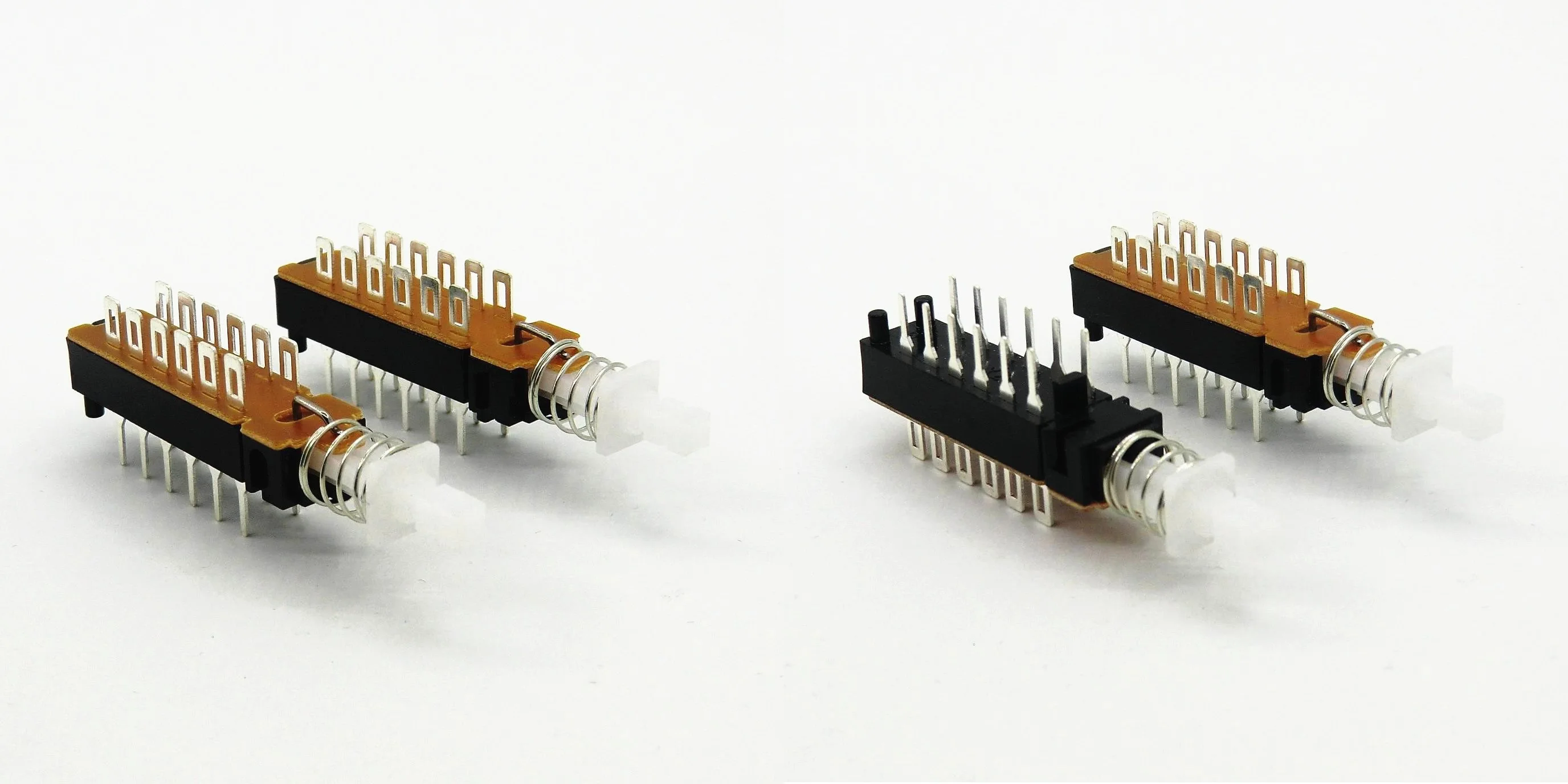 2 position 4p2t push botton switch