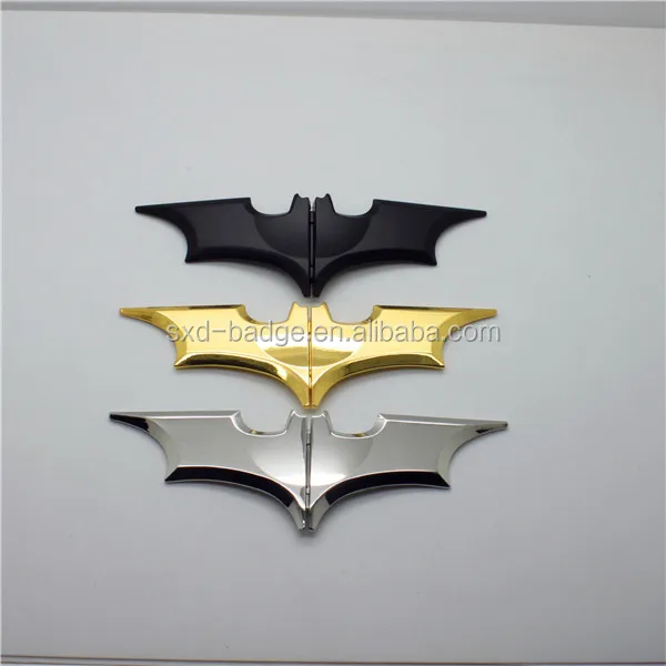 The Batarang Folding Money Clip-Black Satin with black box