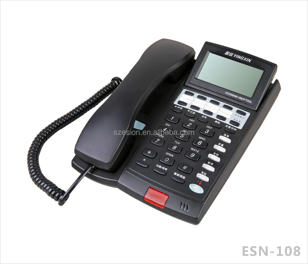 
ESN-108 Home office telephone landline phone corded telephone 