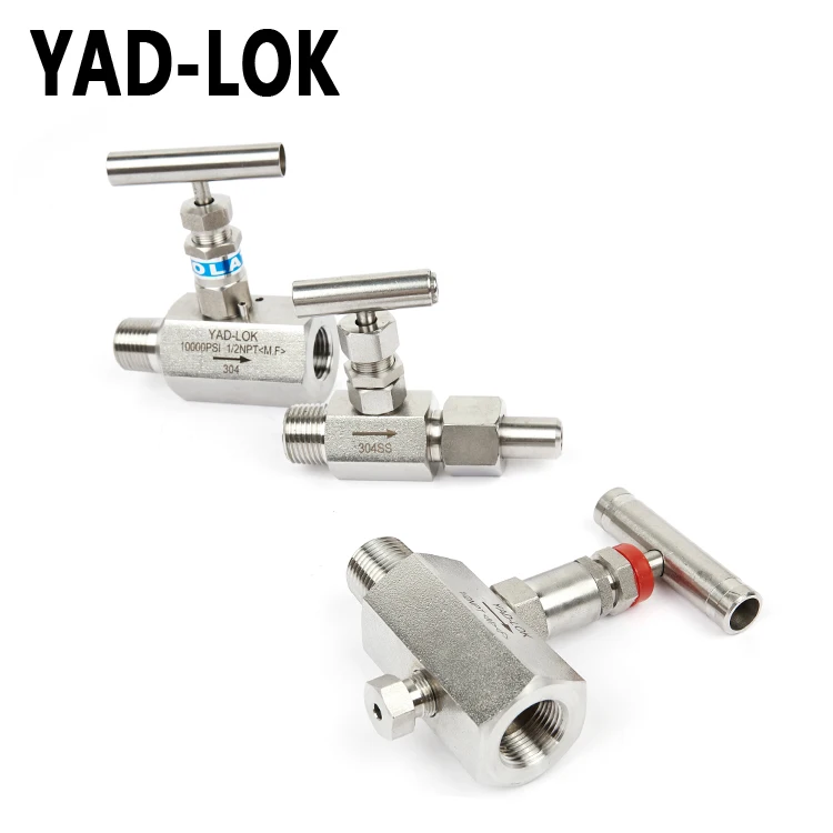 YAD-LOK Super September Best Low Price High Pressure 1/4 Stainless Needle Valve