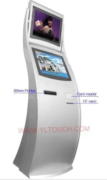 
 самообслуёивание атм сенсорный экран киоска/настенный сенсорный экран киоска  