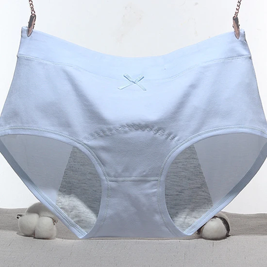 Wholesale Organic Cotton Menstrual Comfortable Physical Underwear Period Panties