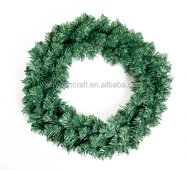 Wholesale Christmas Garland Green PVC Christmas Decoration