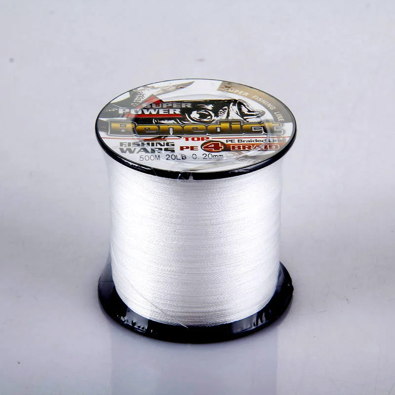 8 strands 500 PE braided fishing line super strength 6-120LB line fishing lines