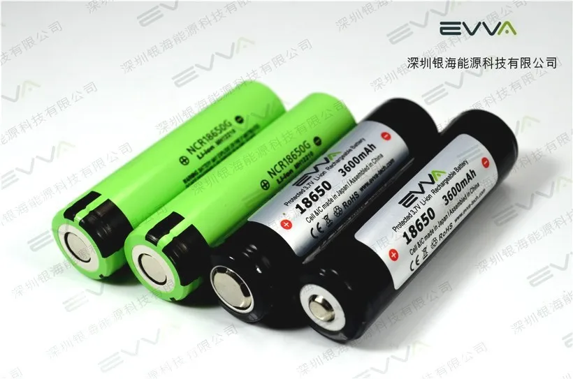 18650 Highest Capacity Pana-sonic NCR18650G Protected Li-ion Flashlight Torch Battery 3600mAh
