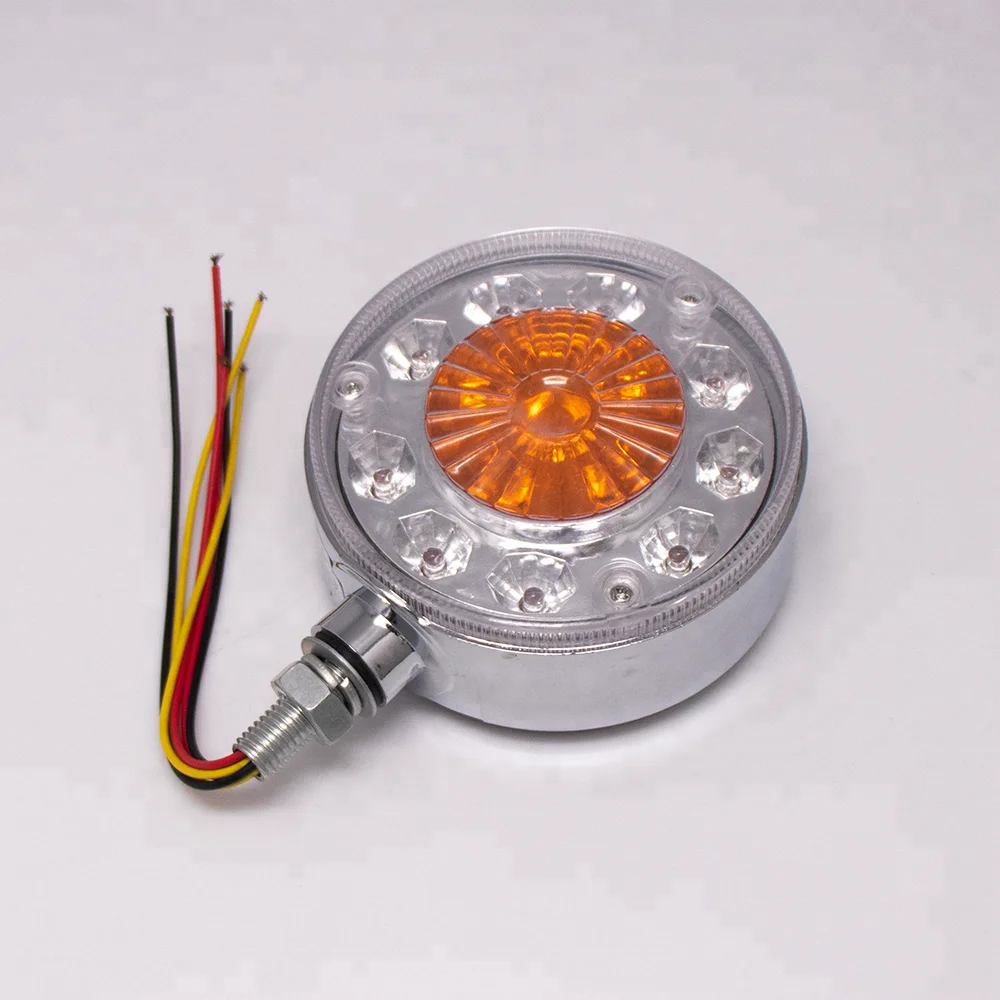 
Long life Low power 28LED 24V round tail lamp for truck 