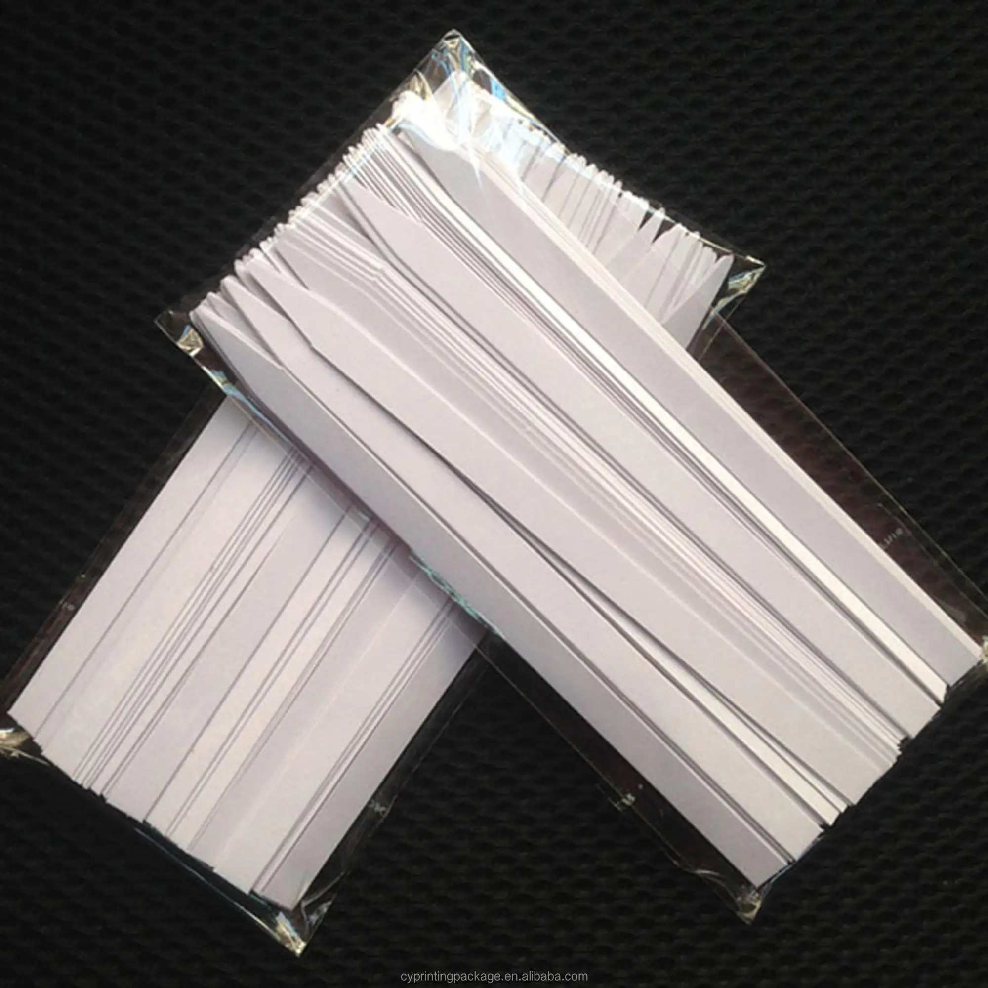 High quality blank sharp end perfume test paper scent strip