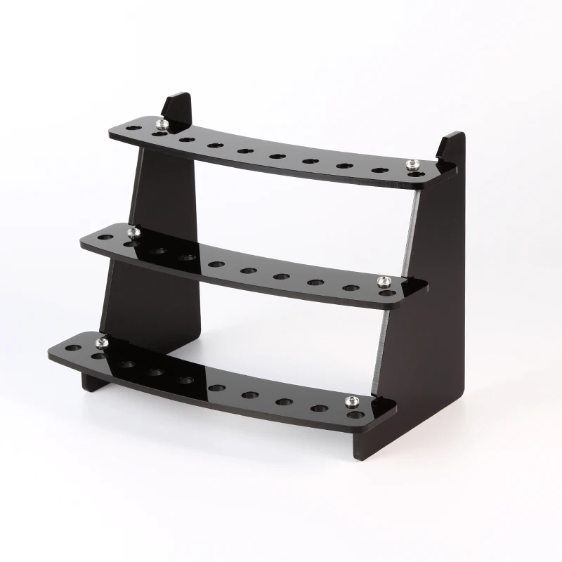 OEM Black 510 Drip Tips Stand 810 Drip Tip Acrylic Display For e-cigarette