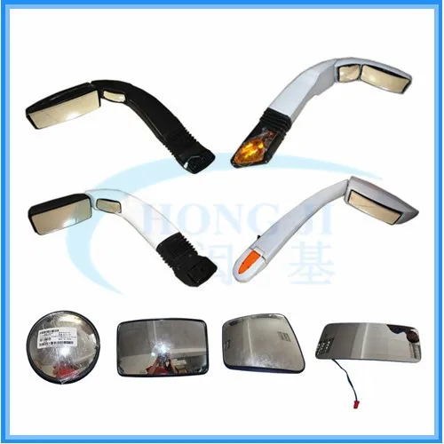 Bus truck side mirror for  King Long Golden Dragon spare parts rear mirrors