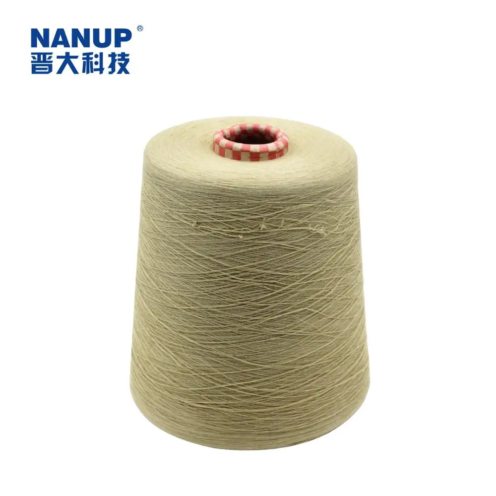 Mildew proof nano copper polyester spun functional yarn for textile manufacturer