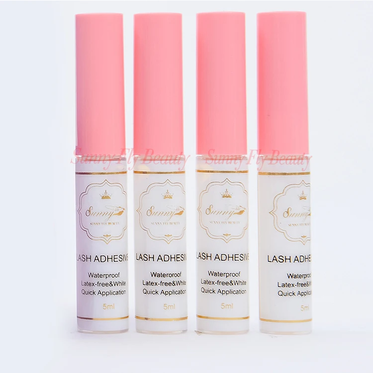
All kind lady black hot sky cosmetic private label clear korea eyelash glue 