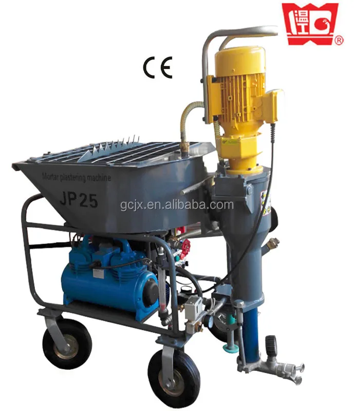 
JP25 automatic wall mortar rendering spraying mixing machine 