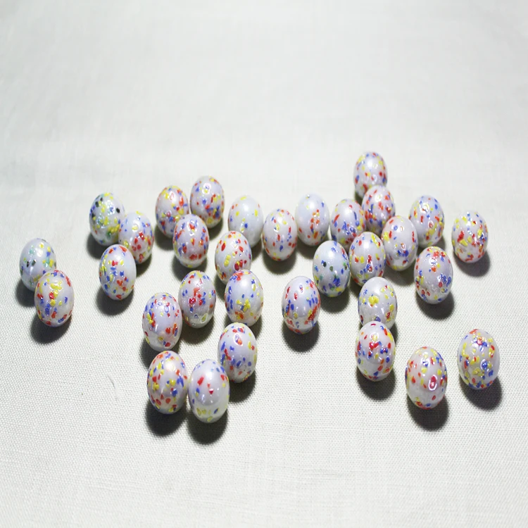 Смешанные цвета, красивые свободные мраморные стеклянные шарики молочного цвета для детей