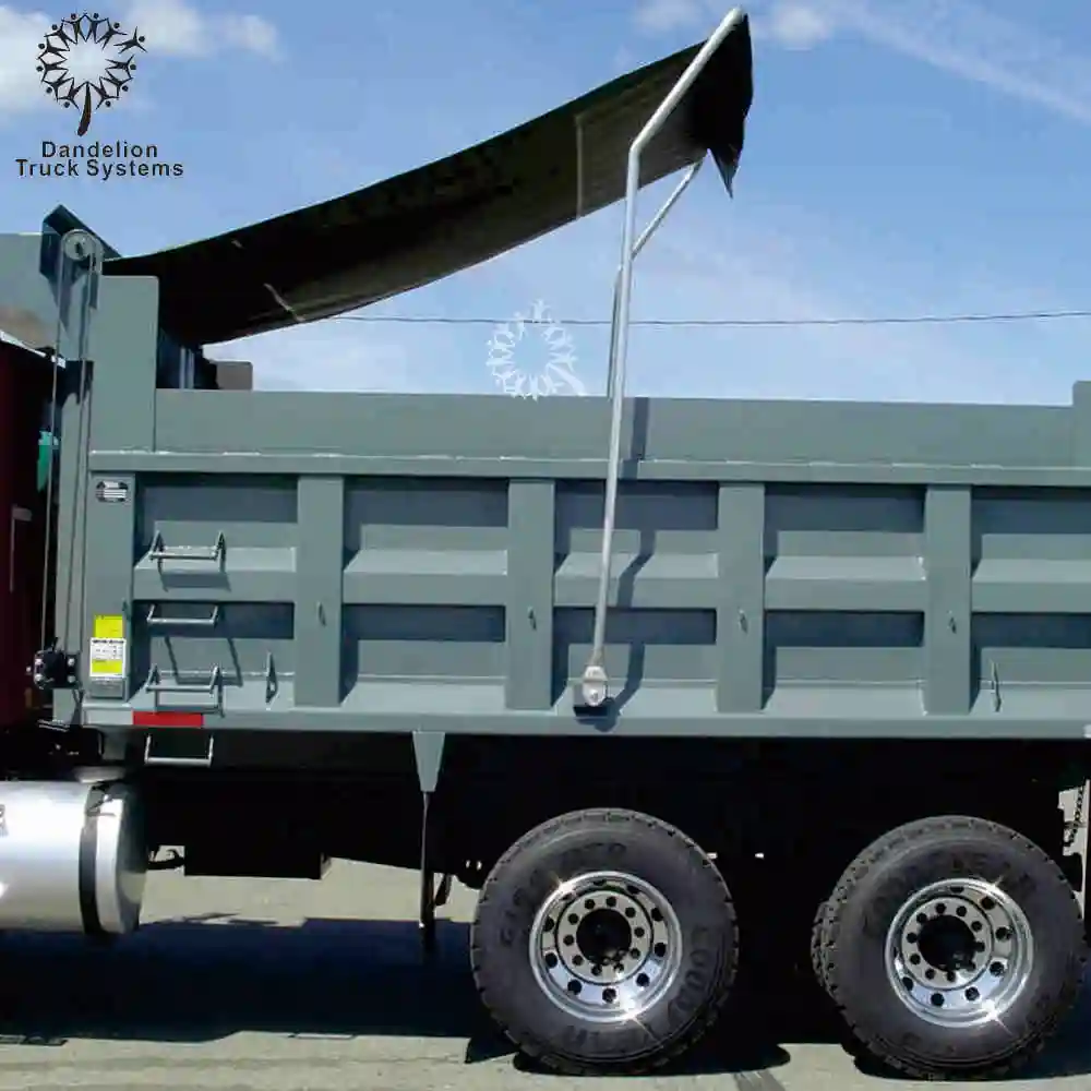 Dump Truck Roller Tarps Truck Trailer Tarps Mesh Tarps