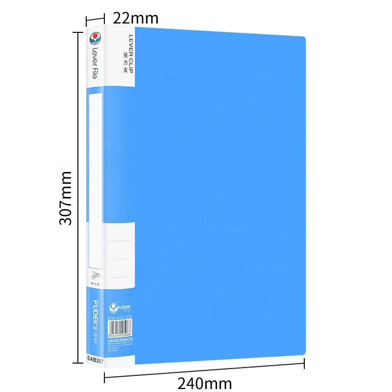 Aluminum custom hardcover conference spring colored stationery metal clip luxury office a4 size plastic pp file Folder with flap