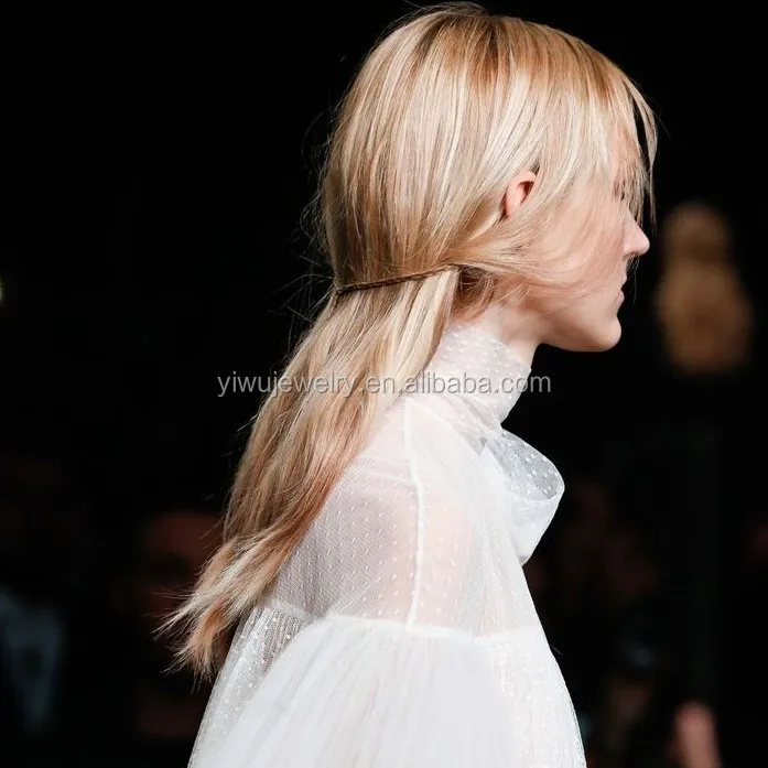 H36-029 metal comb hair clips women unique personalized italian hair accessories