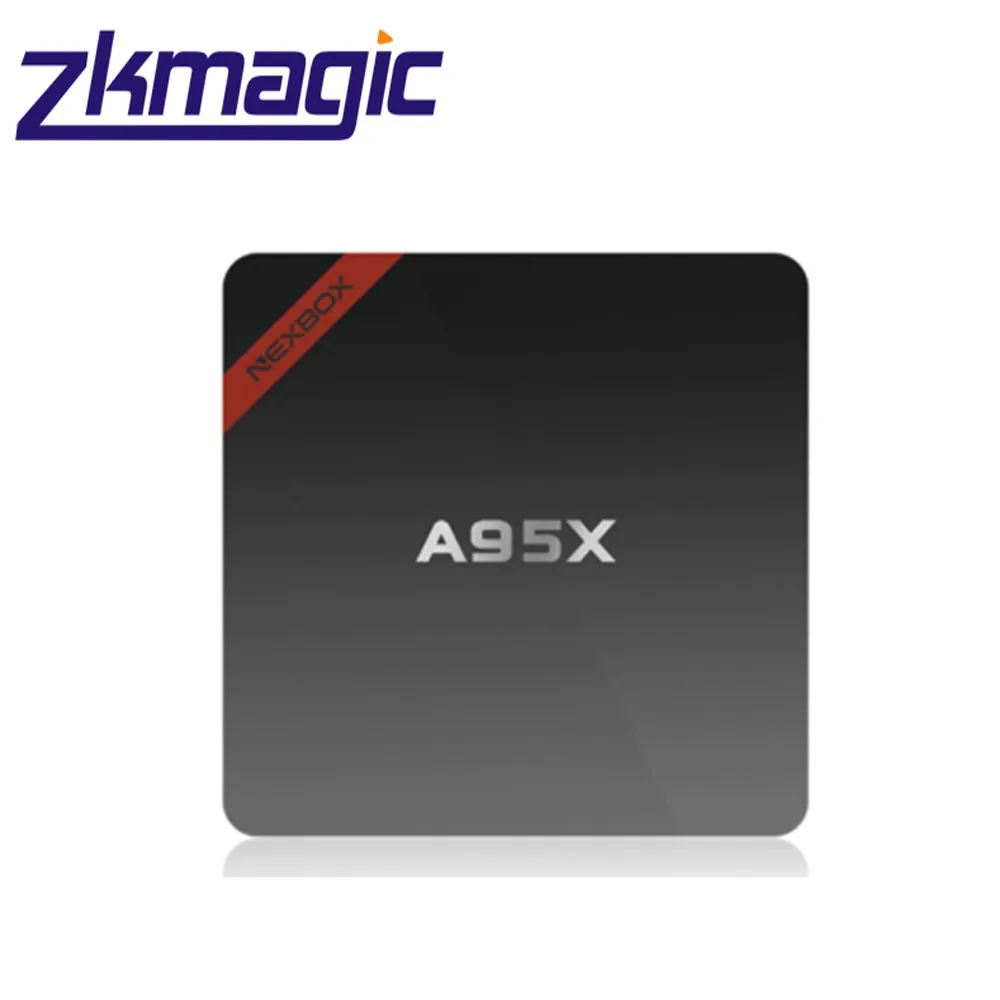 Zkmagic Новое Прибытие Дешевые A95X B7N S905X Amlogic Quad Core android 6.0 tv box