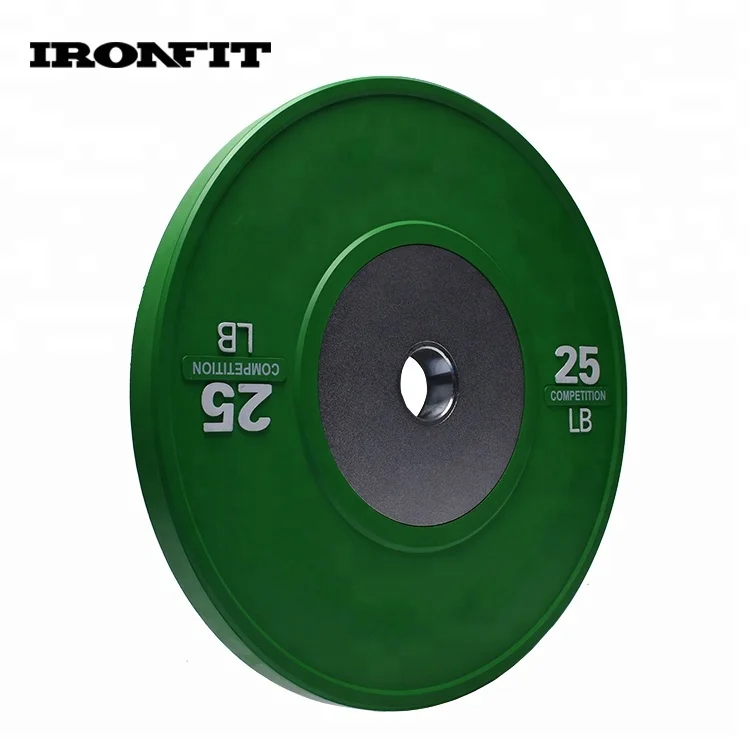 Heavy Duty KG LB Gym Training Coloured Competition Bumper Plates