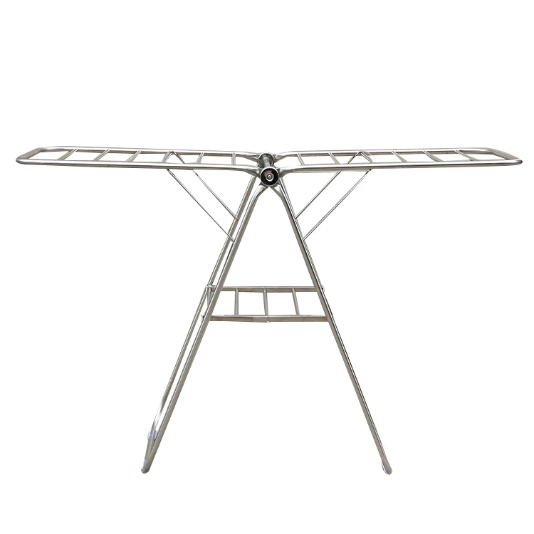 DH-Yx06 X-Type Circle Tube Retractable Clothes-Horse