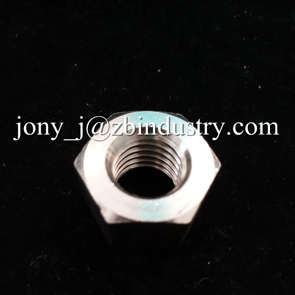
254SMO ( 1.4547, UNS S31254, F44, 8MLCUNA ) DIN934 Hex Nuts Bolt 