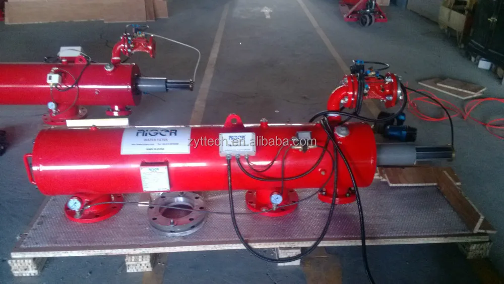 Автоматическая щетчатая система фильтрации воды для промышленной очистки воды