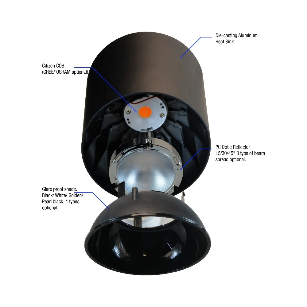 20 30 40 50 60 80 Вт поверхностного монтажа светильник подвесной светодиодный светодиод для 5w