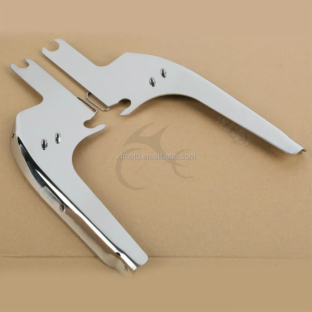 TCMT XF290687-Bracket Motorcycle New Windshield Windscreen Bracket Fit For Harley Touring Road King FLHR 94-18
