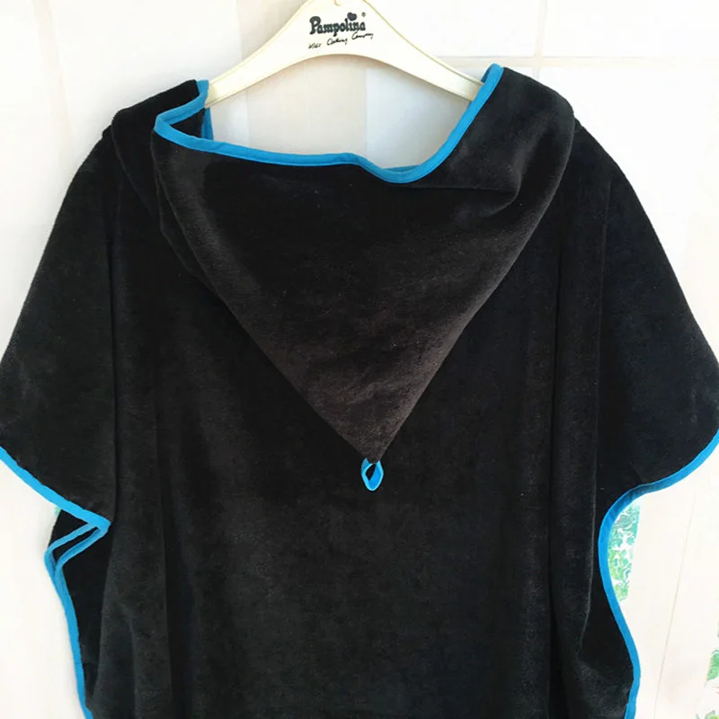 100% cotton beach hooded towel ponchos pattern for adult
