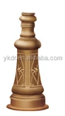 Supply sand casting aluminum ornamental pole and decorative lighting pole base
