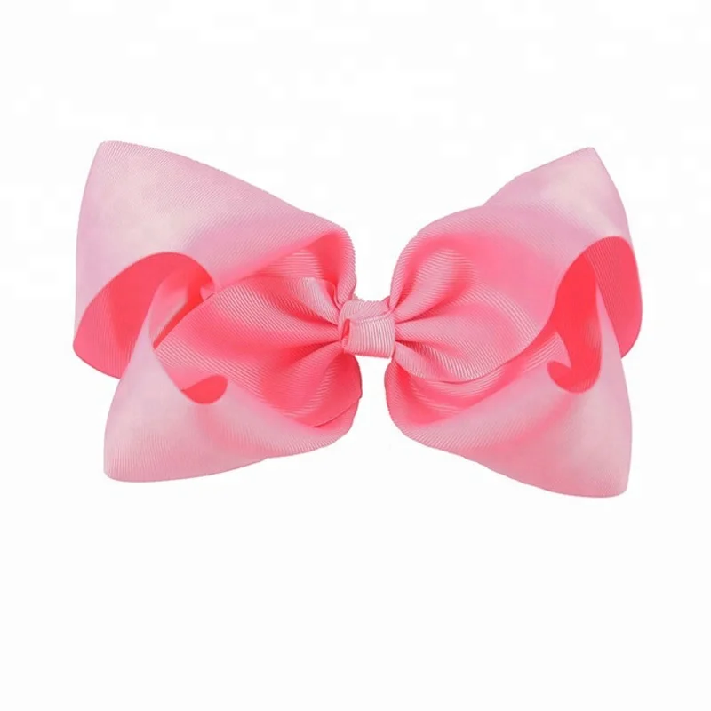 Hair Accessories Wholesale Big Baby Kids 6 Inch Hair Bows With Clips
