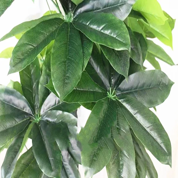 Ornamental artificial pachira money tree plant large outdoor bonsai trees landscape trees