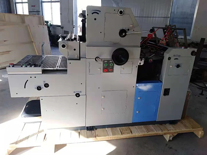 Automatic Single Color Offset Printing Machine 1 Color Portable Offset Printer