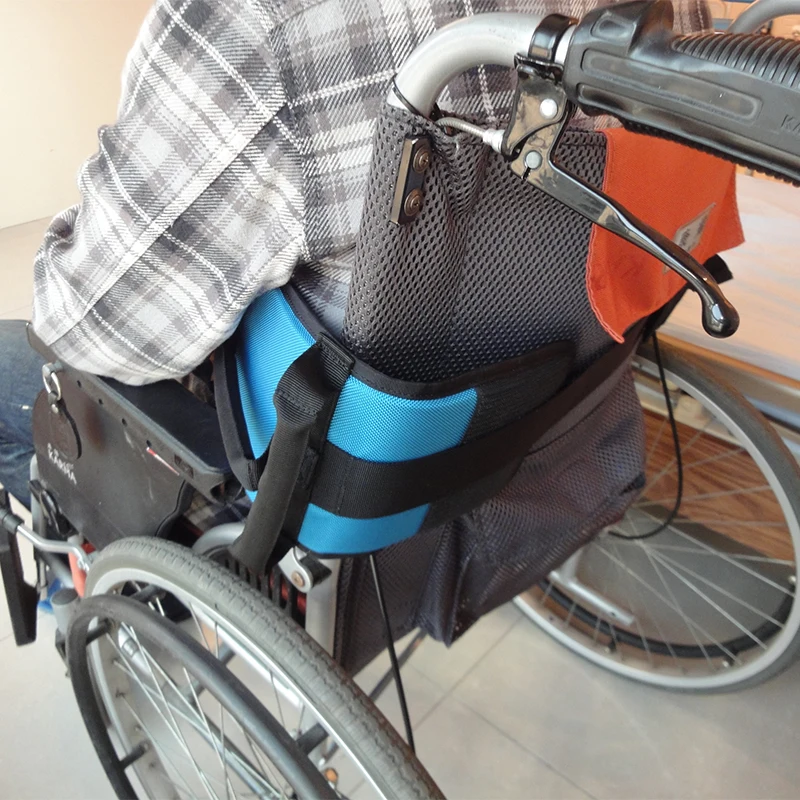 Wheelchair accessories Polyester blue Patient Gait Belt with Handles