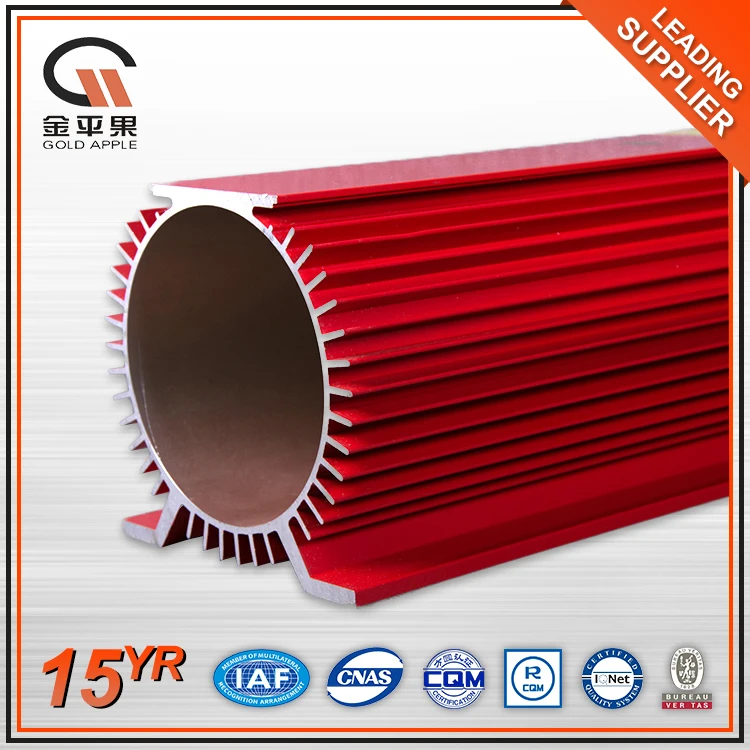 
High precision industrial round aluminum heat sink 