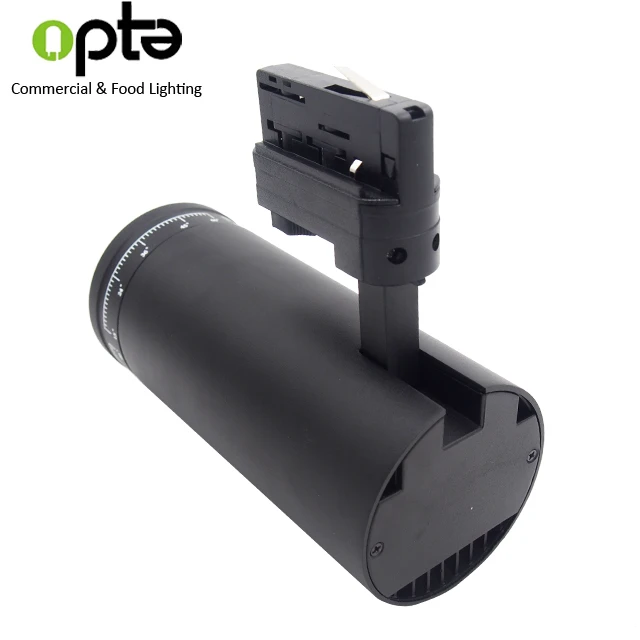 
COB LED Track light zoomable dimmable trackspot light High CRI for Museum Gallery Track lighting 