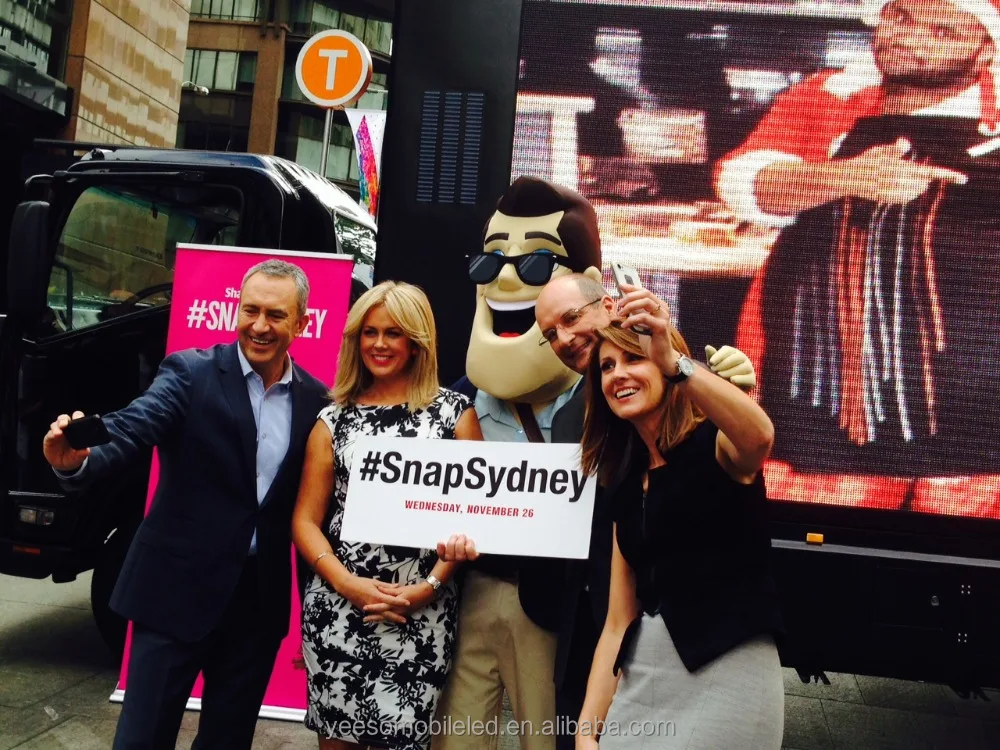 Truck Mounted Led Advertising Signage from chinese supplier