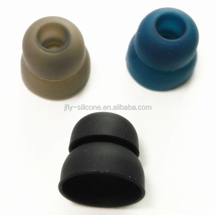 
Mushroom Earbuds Replacement Double Flange Earpiece Tips 