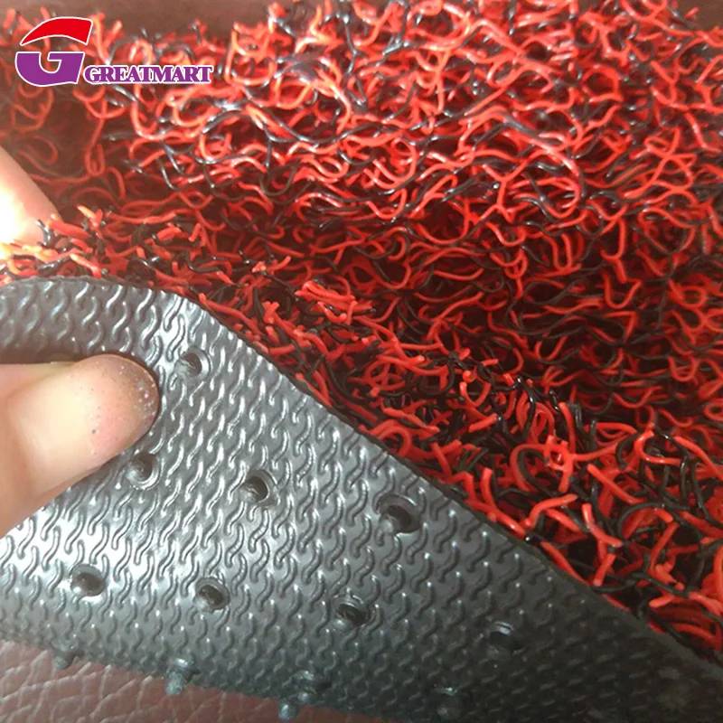 20mm PVC coil car mat car coil foot mat coil floor mat