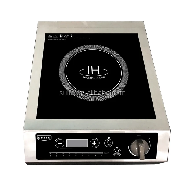 3500W Touch & Knob with POWER & TIMER Function IH Induction Cooker