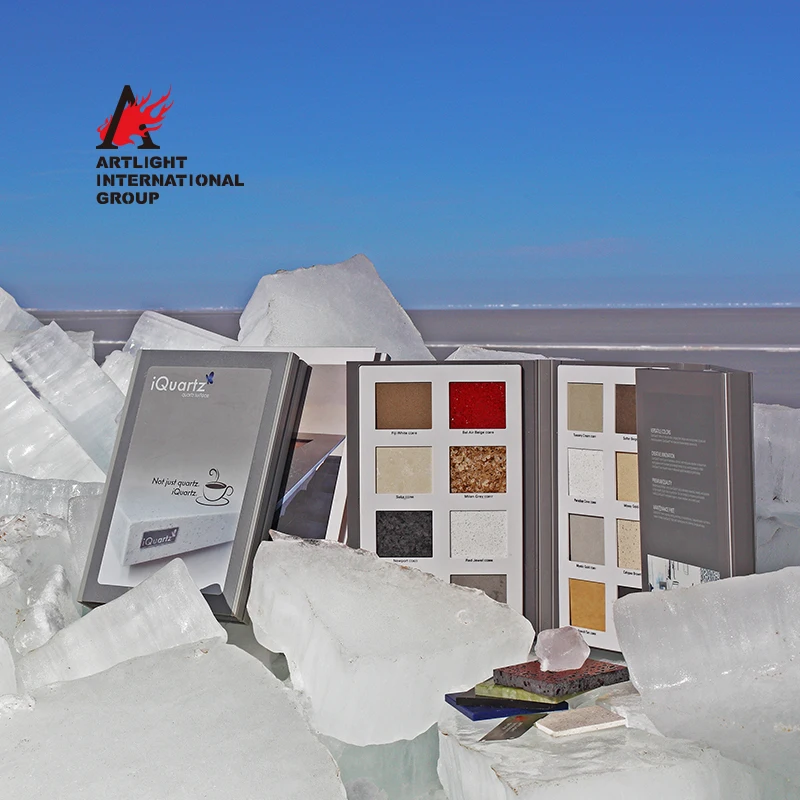 
Durable Plastic PVC Quartz Tile Sample Book for Large Size Sample 