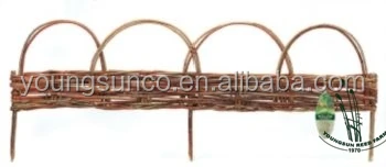 
willow garden edging border 