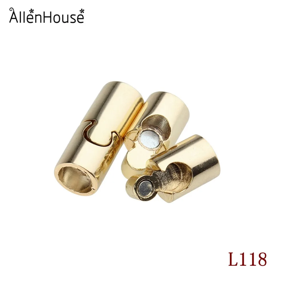 Quick Release Antique Copper Rope Bracelets End Cap,Metal Screw Clasps for Leather Cord Holder